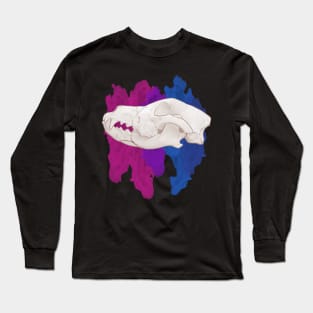 Living Skull: Bi Long Sleeve T-Shirt